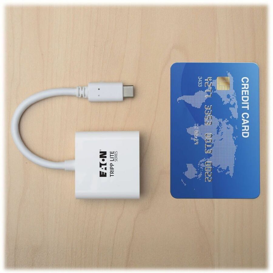 Eaton Tripp Lite Series USB 3.2 Gen1 Type-C to HDMI 4K Adapter with Alternate Mode - DP 1.2, White Eaton Tripp Lite Series USB 3.2 Gen1 Type-C to HDMI 4K Adapter with Alternate Mode - DP 1.2, White